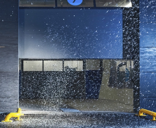 Панорамные ворота AluTherm в Брюховецкой