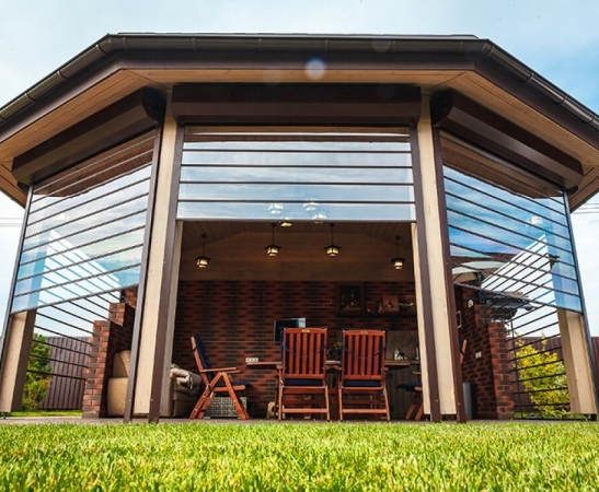 Прозрачные рольставни в Брюховецкой