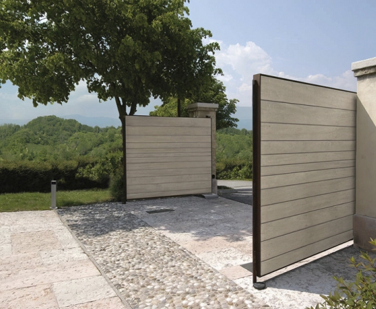 Въездные ворота в Брюховецкой